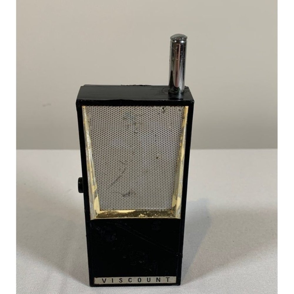 Vintage Viscount Transceiver Walkie Talkie Model 305 Untested
